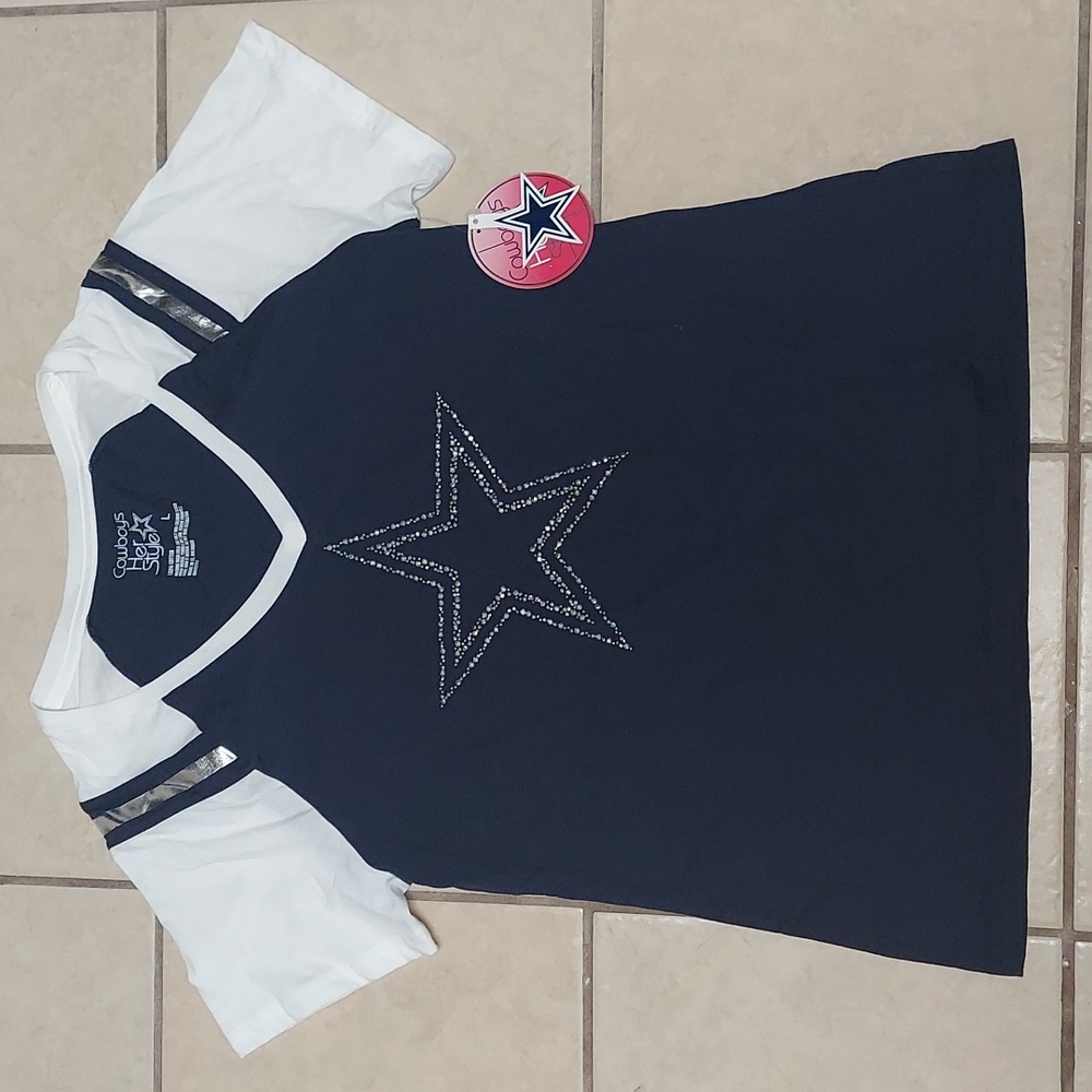Women's Dallas Cowboys shirt size Large NWT